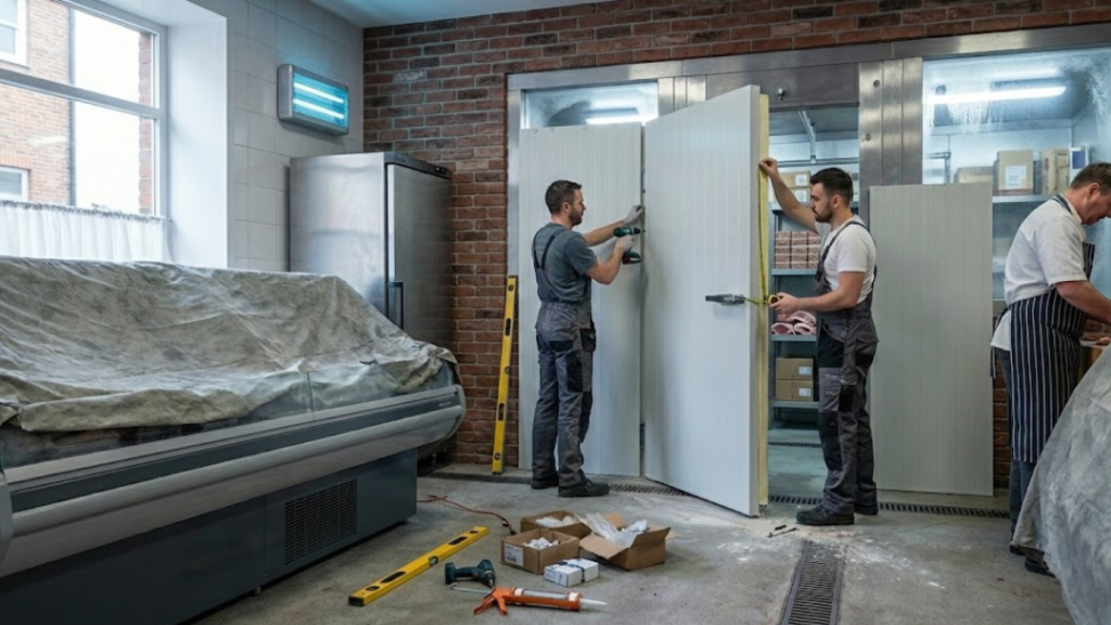 how to build a walk in cooler